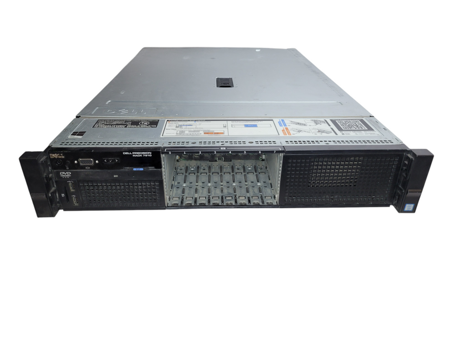 Dell Precision Rack 7910 - 2x Xeon E5-2643 v3 64GB DDR4 Perch H730P Mini %