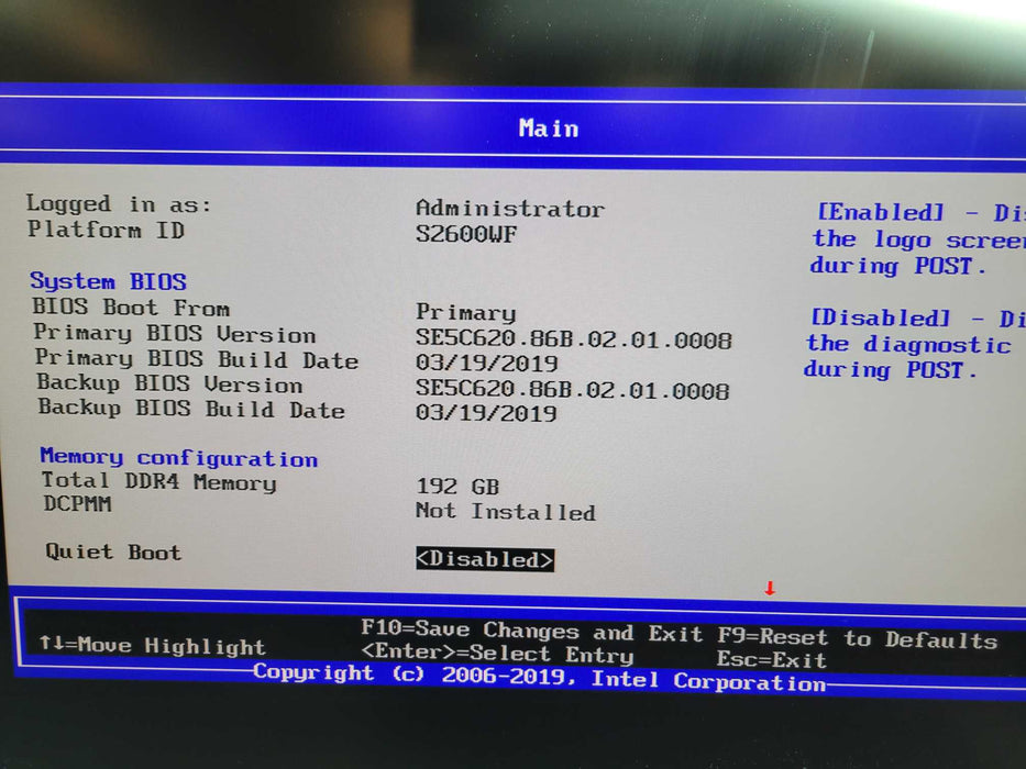 Nemko - Intel Server S2600WF 2x Xeon Silver 4208 192GB DDR4 2x 1300W PSU %