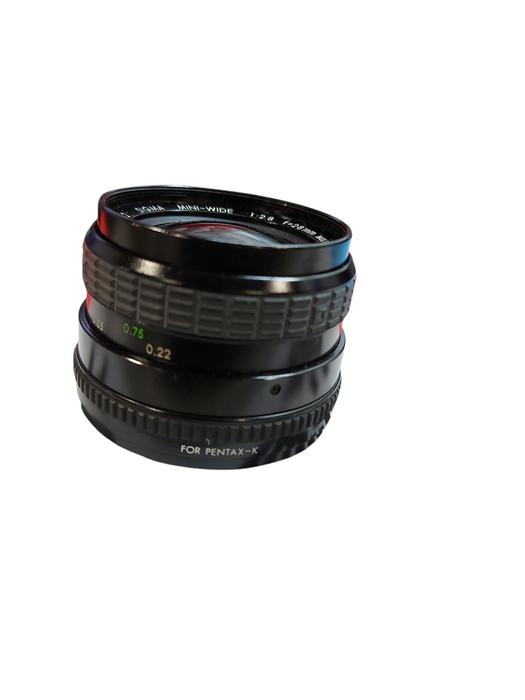Sigma 28mm f2.8 Mini-Wide II Lens Pentax K Mount - Read Description