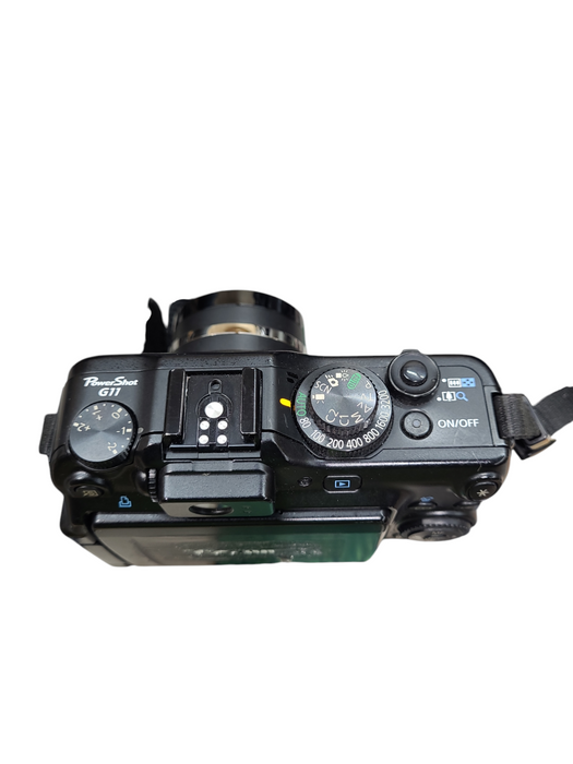 Canon PowerShot G11 PC1428 Black HDMI 2.8" LCD 5x Optical Zoom Digital Came