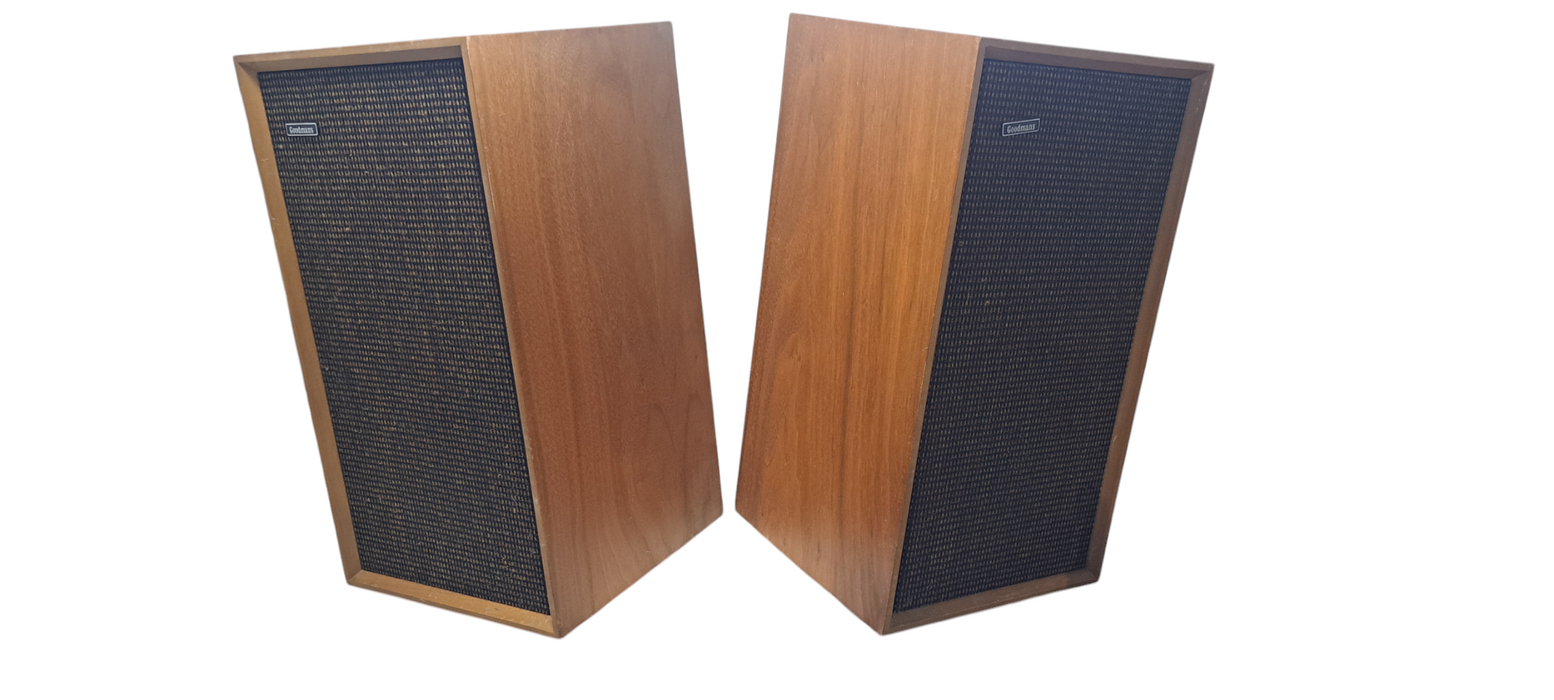 Pair of Vintage Goodmans Minister SL Vintage Loudspeakers