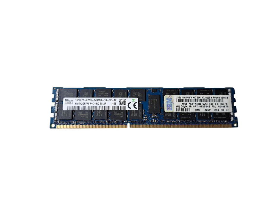 SK Hynix 16GB 2Rx4 PC3-14900R-13-12-E2 | DDR3 Server Memory Q