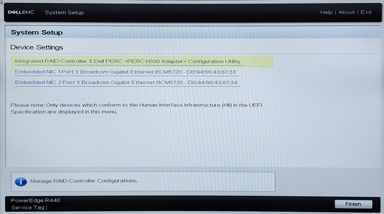 Dell PE R440 1U 8x2.5", Xeon Bronze 3104, 64GB DDR4, H330, 4x1.8TB SAS