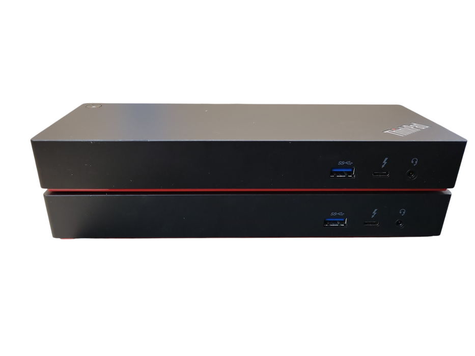 LOT 2x Lenovo DK1841 40AN ThinkPad Thunderbolt 3 Dock Gen2 !