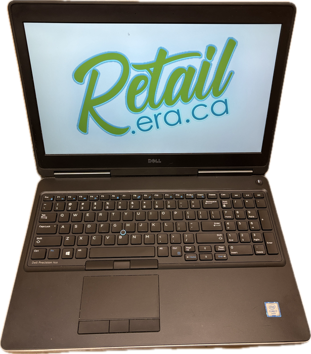 Dell Precision 7510 i7-6920HQ@2.9GHz QUADRO M2000M 4GB GPU 16GB RAM 256SSD  READ Lap200