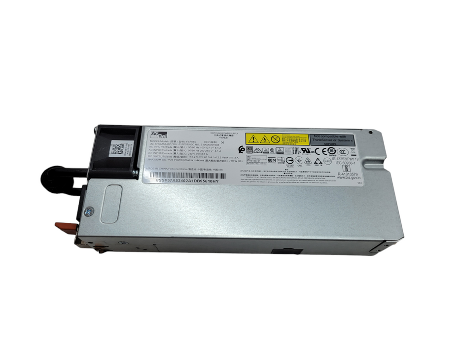 AcBel FSF055 - 750W Switching Power Supply for Lenovo SD550 %