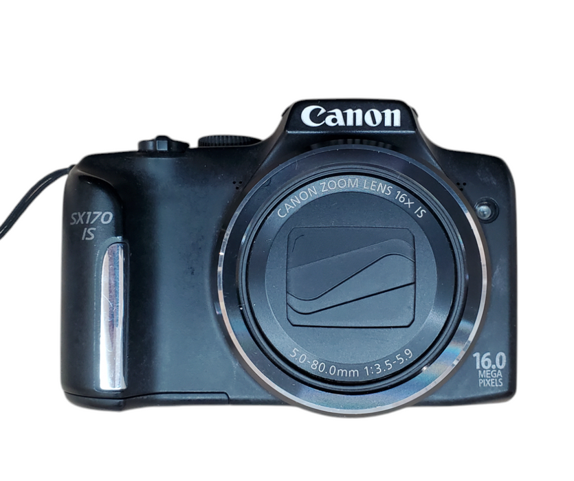 Canon PowerShot SX170 IS | 16.0MP Digital Camera | w/ Battery