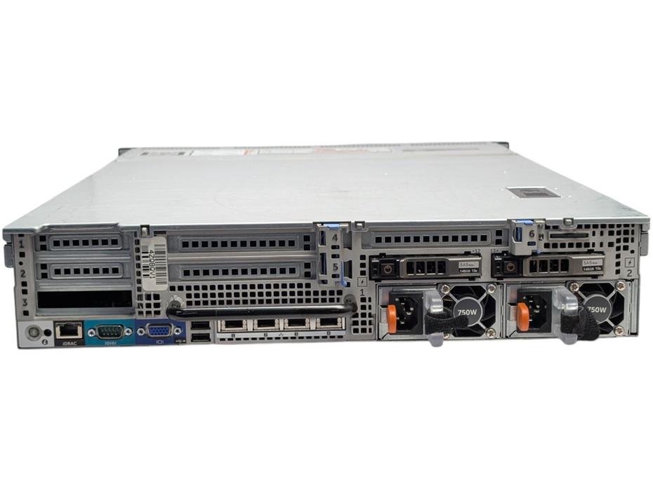 DELL PowerEdge R720xd Loaded 2x Intel Xeon E5-2680 v2 128GB RAM 6x 2TB HDD -