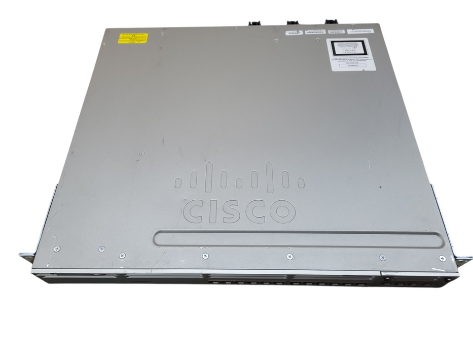 Cisco WS-C3850-12S-E V02 | 12-Port SFP Ethernet Network Switch | 2x PSU w/ !