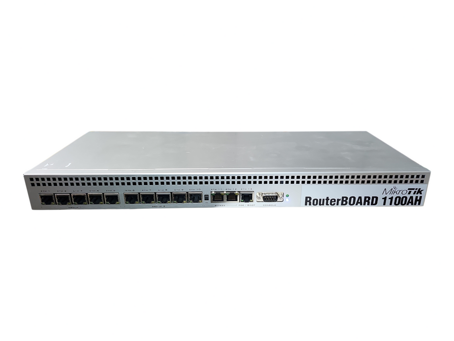 MikroTik RB1100AH Gigabit Ethernet Router, READ