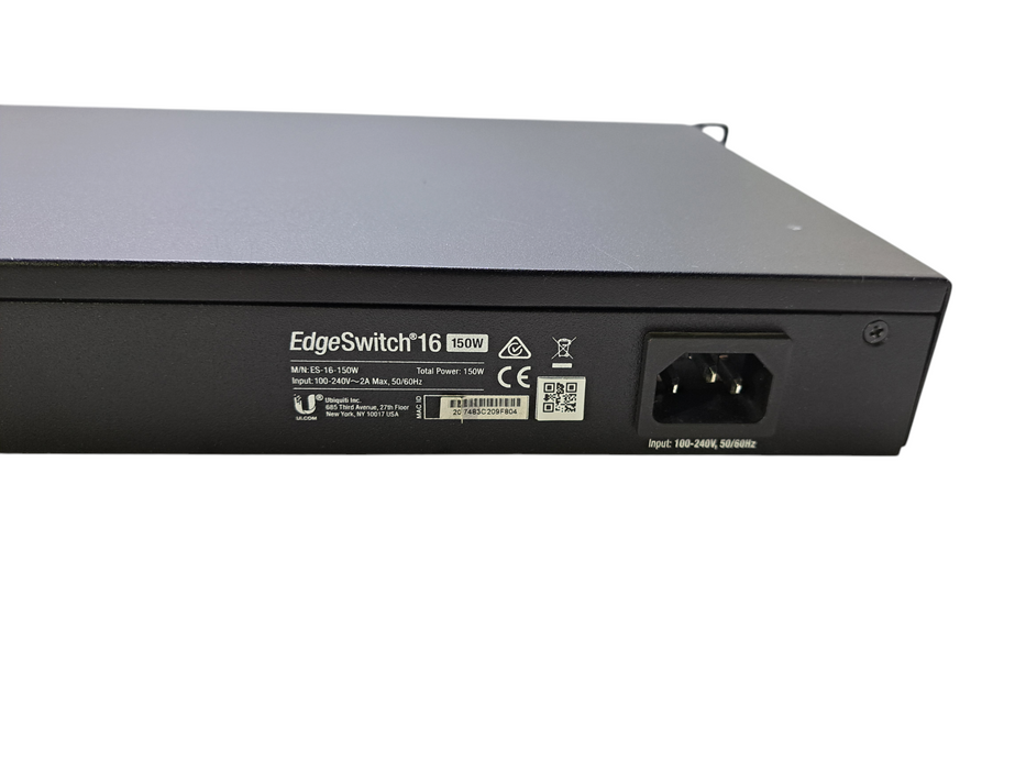 Ubiquiti EdgeSwitch 16 ES-16-150W | 16-Port Gigabit PoE+ Switch *READ*