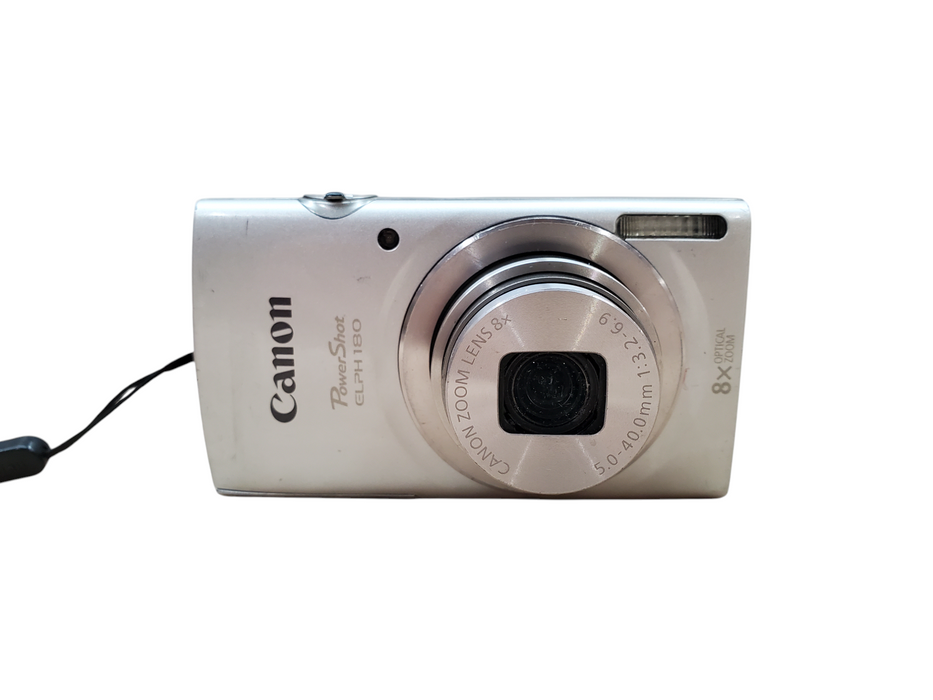 Canon PowerShot ELPH 180 20MP Digital Camera - No Battery *READ*