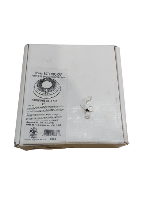 SIXCOMBO-CNA WIRELESS SMOKE/CO DETECTOR Firmware Release 2