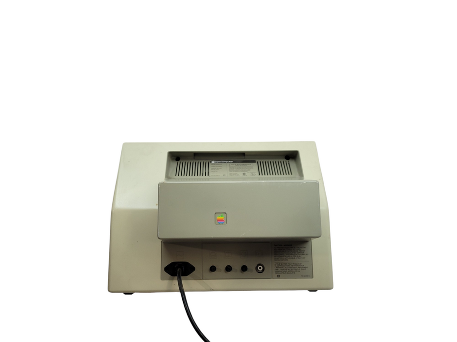 Apple A2M2010 Monitor II Green Phosphor CRT Vintage Computer Monitor  %