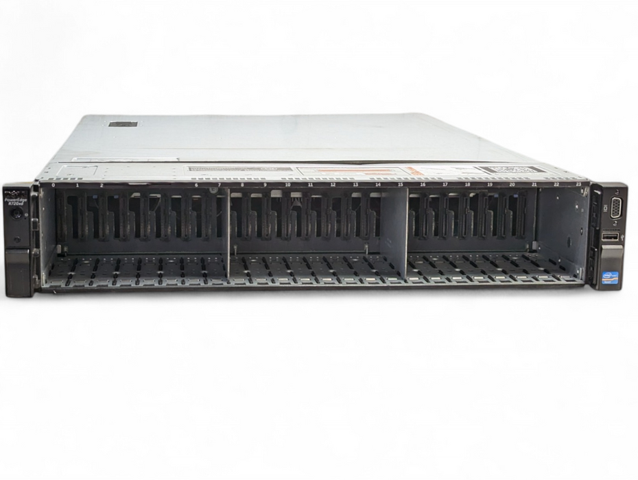 DELL PowerEdge R720xd 2x Intel Xeon E5-2665 0 @ 2.40Ghz 384GB RAM H710P mini -