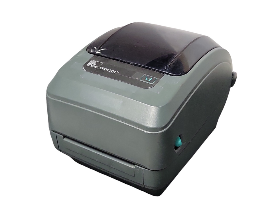 Zebra GK420t Thermal Label Printer GK42-102210-000, READ _