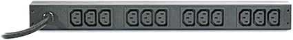 APC AP9566 Basic Rack PDU NEMA L6-20P input and C13 Outlets 208V  -