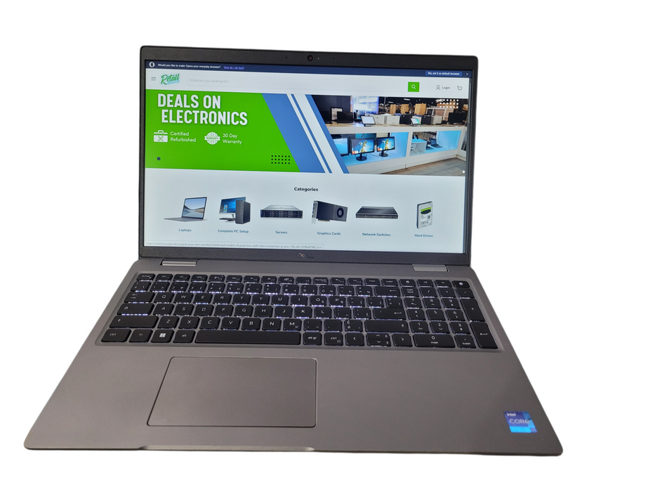 Dell Precision 3571 i7-12800H @ 2.40GHz 32GB DDR5 256GB NVMe  Lap200