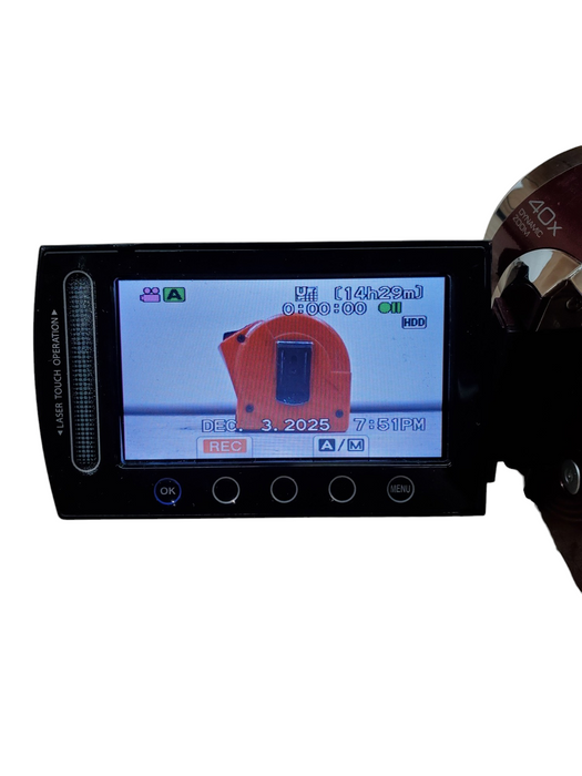 JVC Everia Hard Disc Camcorder GZ-MG630RU w/ Battery