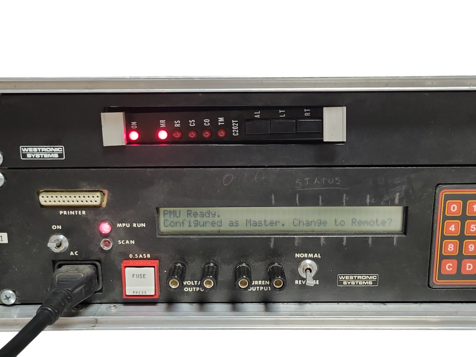 Westronic systems telecontrol instrument 4090, READ _