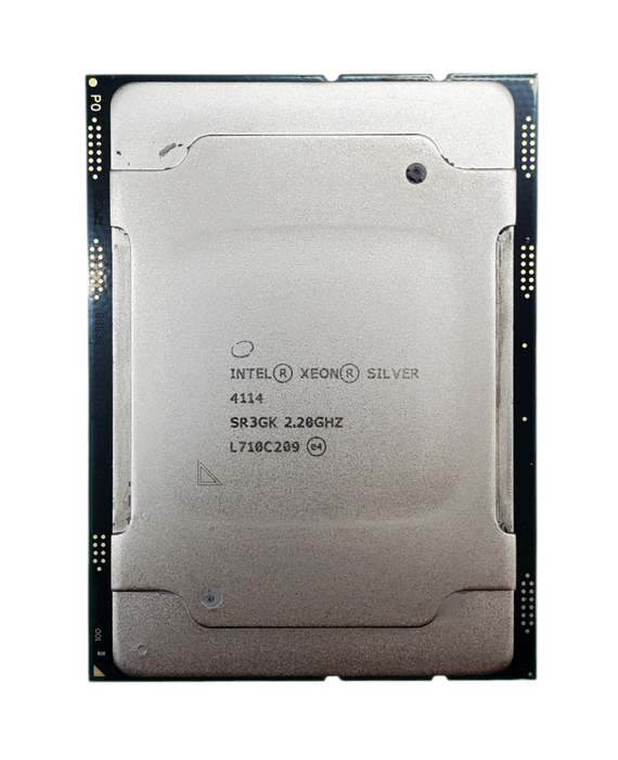 Intel Xeon Silver 4114 @ 2.20GHz SR3GK 10-Core Server CPU Q
