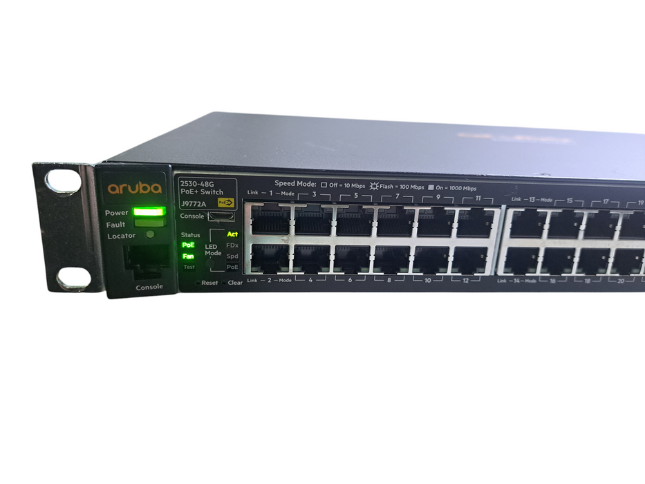 Aruba 2530-48G PoE+ J9772A | 48-Port Gigabit PoE+ Managed Switch 4x SFP )
