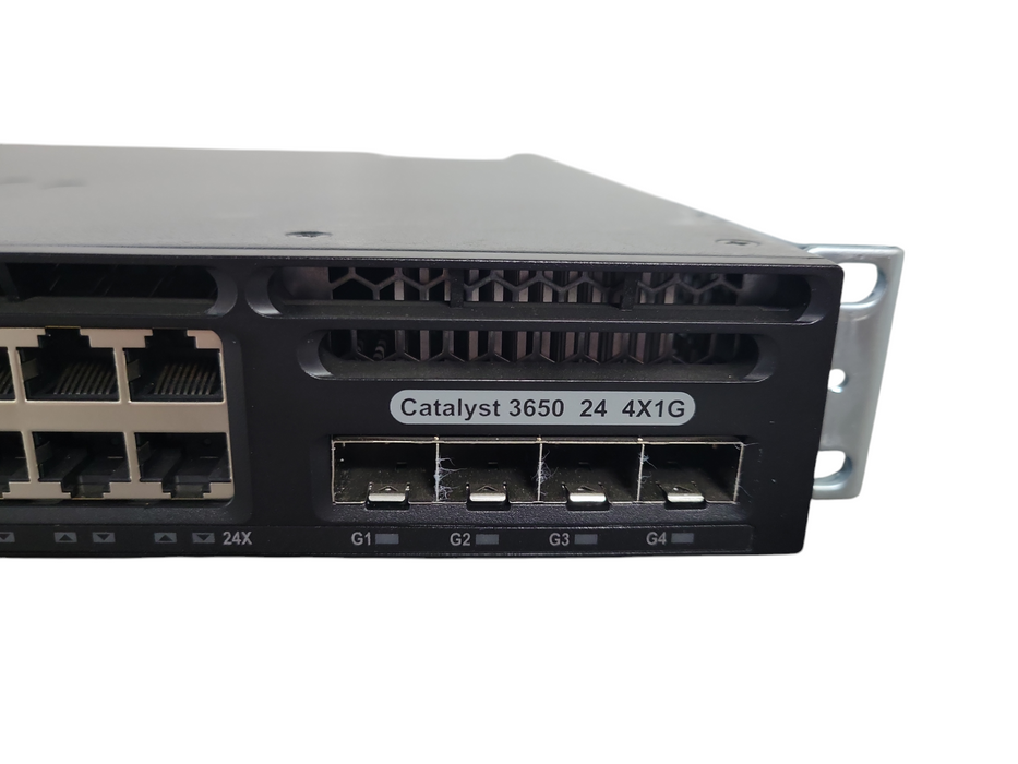 WS-C3650-24TS-L Cisco Catalyst 3650 24 Port Data 4x1G Uplink LAN 2x PSU !