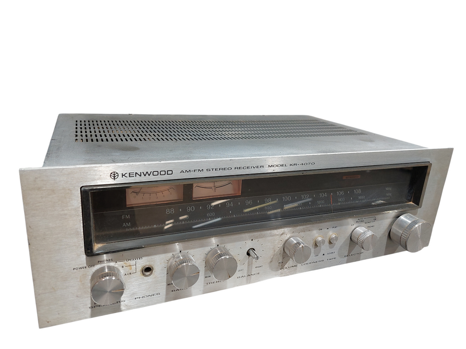 Vintage Kenwood AM-FM Stereo Receiver Model: KR-4070 =