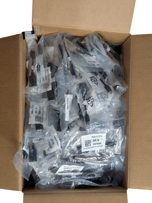 Lot of 445x Genuine NEW Dell Mini DisplayPort to DisplayPort Adapter 00FKK -