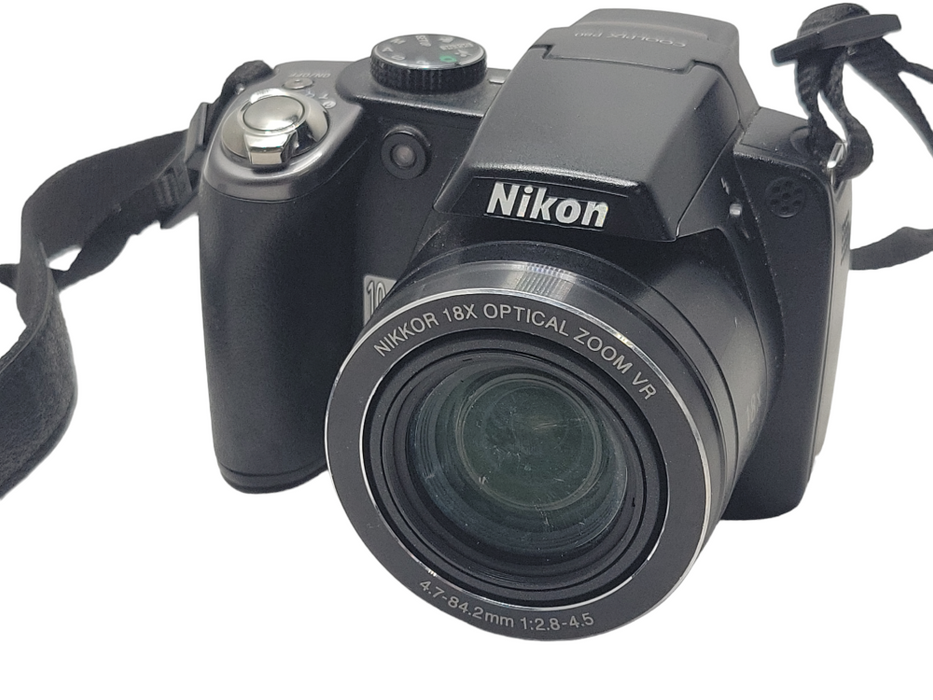 Nikon COOLPIX P80 10.1MP Digital Camera with Battery, READ _