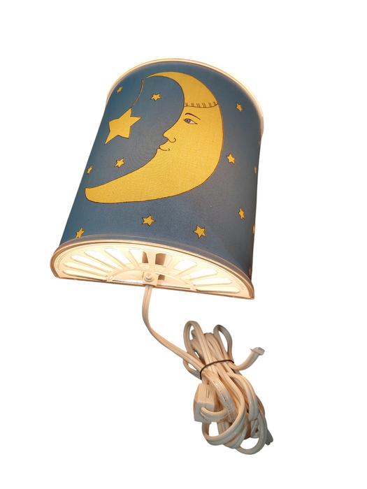 Ikea Wall Lamp Moon Canvas Plastic Light  =