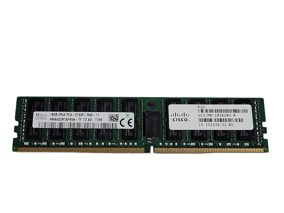 SK Hynix 16GB 2RX4 PC4-2133P-RA0 DDR4 Server RAM Q_