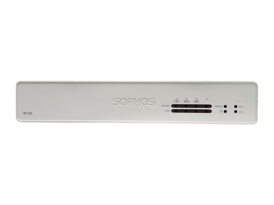 Sophos XG115 Rev 3, 4-Port Gigabit Firewall Appliance, Factory Reset