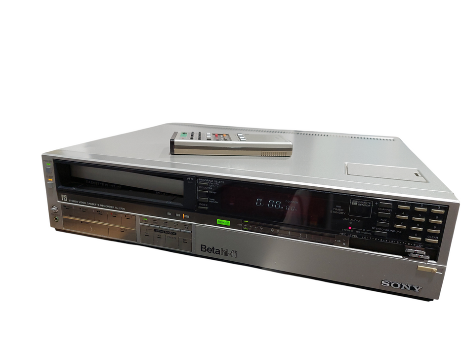 Sony Beta Hi-Fi Stereo Video Cassette Recorder Model: SL-2700 =