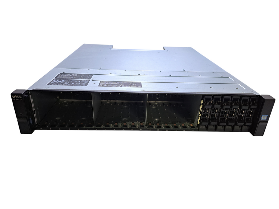 Dell Compellent SCV2020 24-Bay SFF Storage Array w/ 2x 10G-iSCSI-2 Modules _