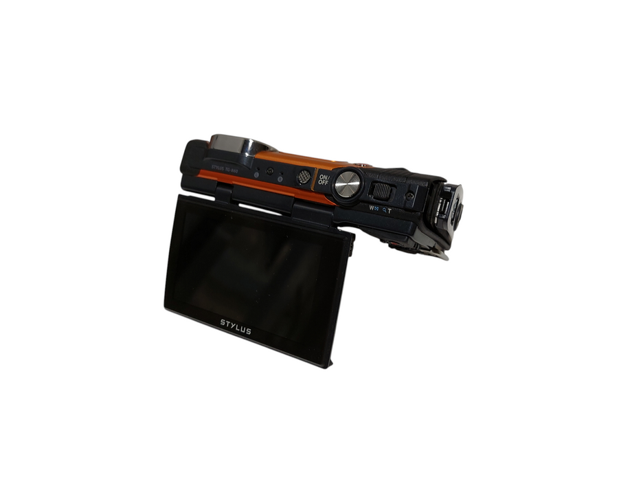 Olympus Tough Stylus Camera TG-860 Digital Camera GPS Wi-Fi  =