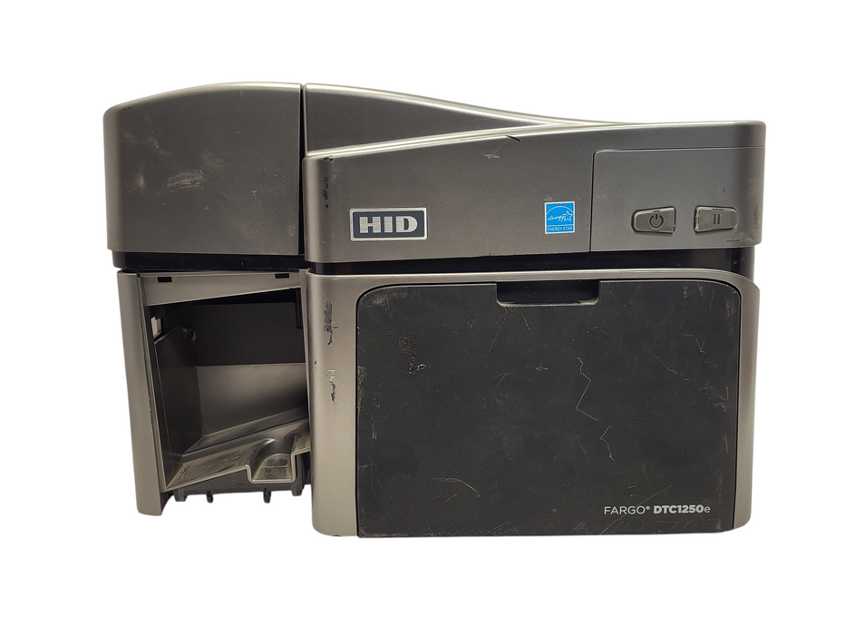 Fargo DTC1250e ID Card Printer No AC READ $
