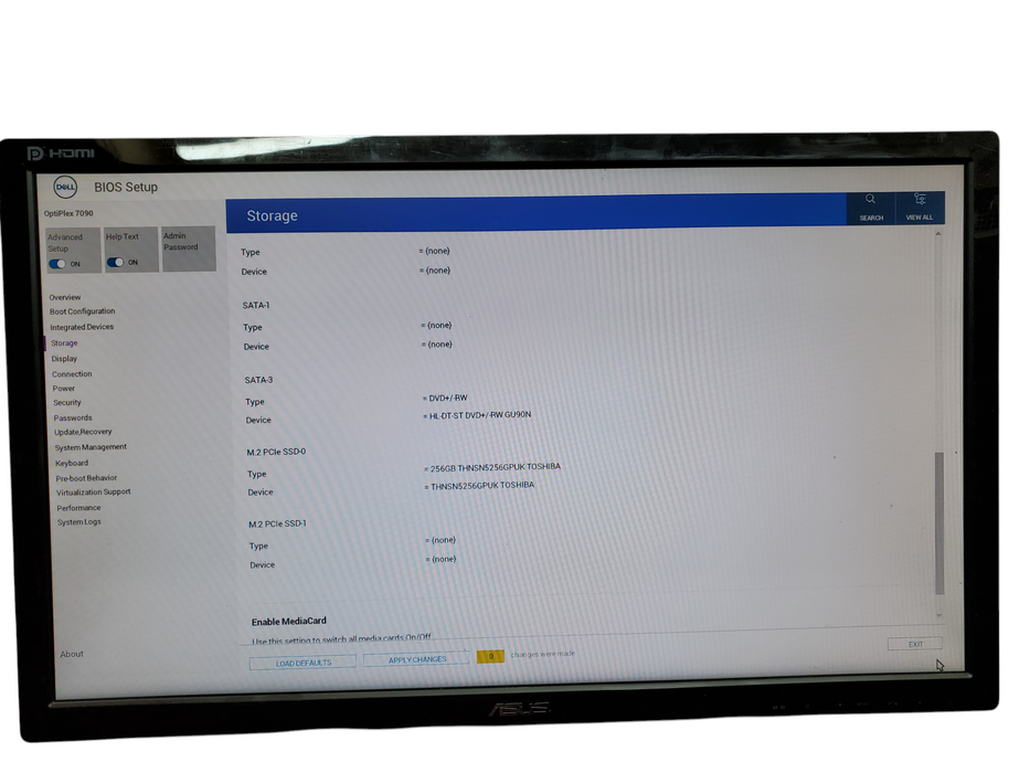 Dell Optiplex 7090 SFF, i5-11500@2.70GHz, 16GB DDR4, 256GB NVMe, no OS