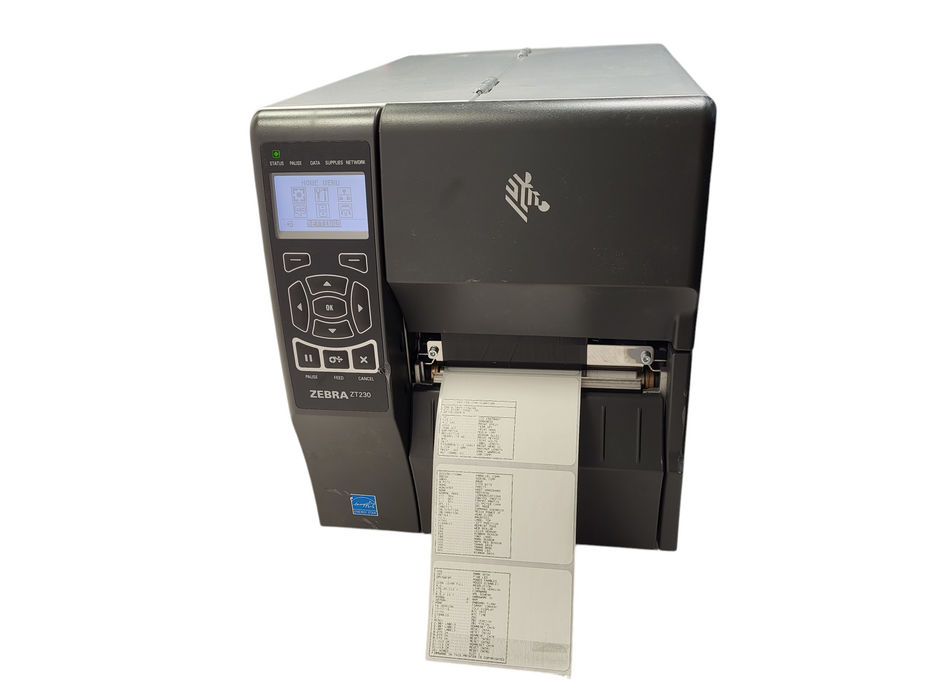 Zebra ZT230 300DPI Direct Thermal Label Printer TESTED WORKS Q$