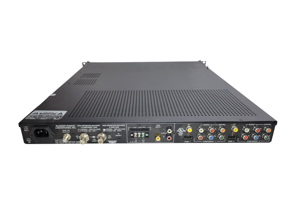 BLONDE TONGUE - HDE-2H-QAM HD ENCODER Q%