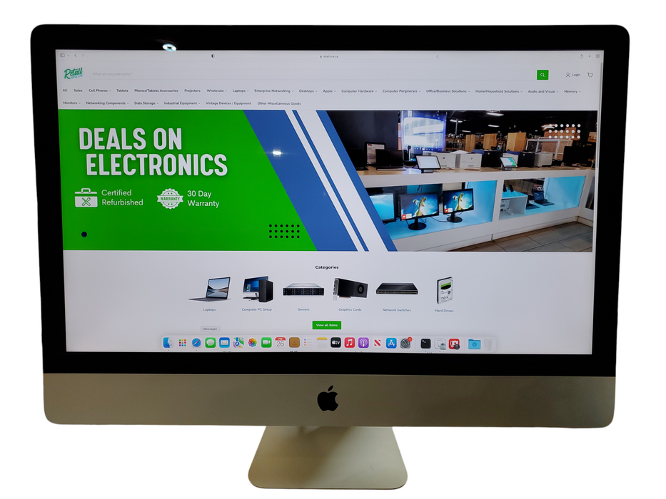 Apple iMac 27" 5K A1419 2017, i5-7500 3.40 GHz 16GB RAM 500GB HDD