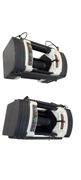 Pair Of Powerblock Sport 9.0 Model 50LB Bumbbles