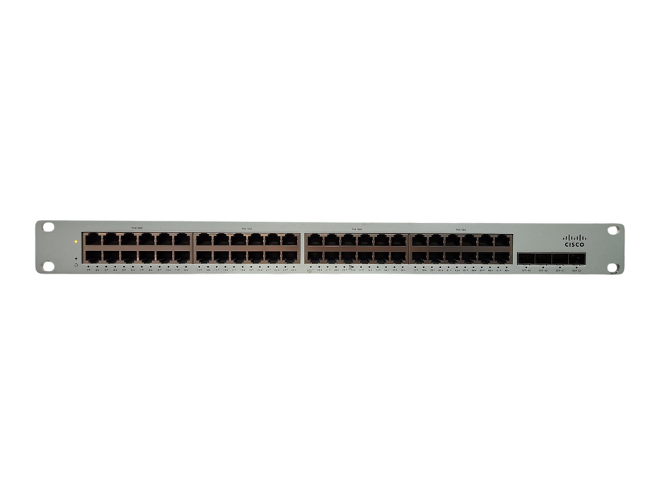 Cisco Meraki MS210-48FP-HW 48-Port Gigabit PoE+ 4xSFP Switch, Unclaimed