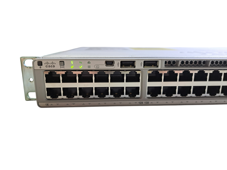 Cisco C9200L-48T-4X V01 | 48-Port Gigabit, 4x 10G SFP+ Switch w/ 1x PSU