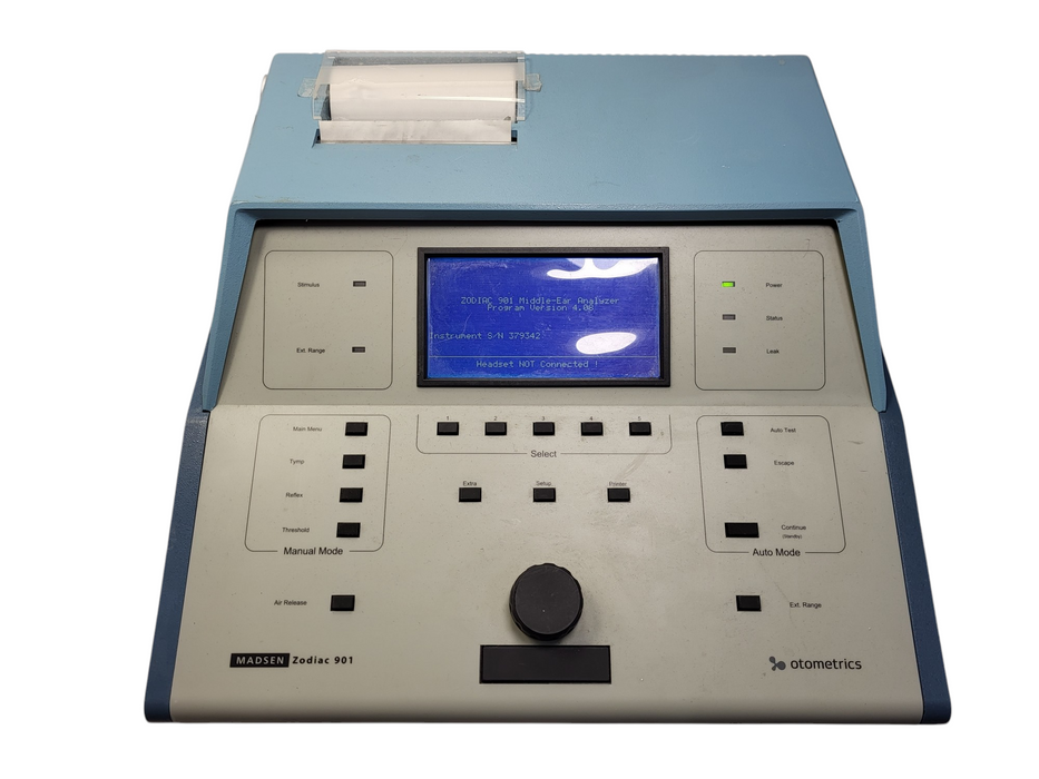 Madsen Zodiac 901 Middle Ear Analyzer Tympanometer READ $