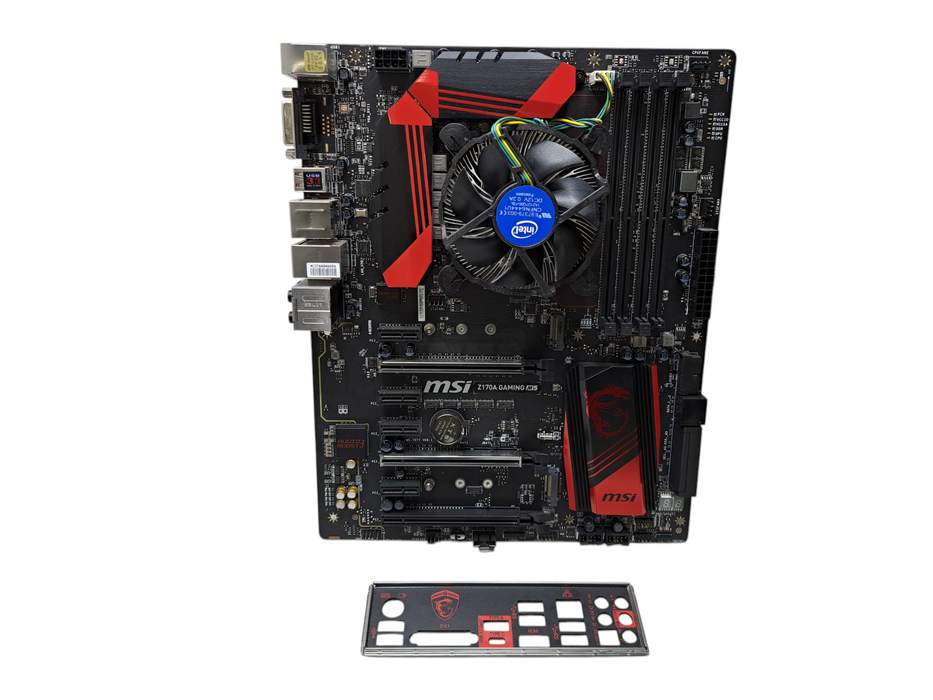 MSI Z170A GAMING M5 Motherboard w/ Intel Core i5-7400 CPU + I/O Shield )
