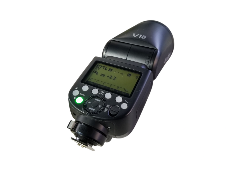 Godox V1 Pro C 2.4G Wireless TTL Li-ion Round Head Flash Speedlite- OpenBox