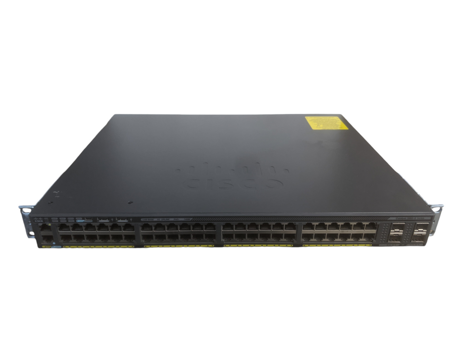 Cisco Catalyst 2960X | WS-C2960X-48FPS-L V06 | 48port Gigabit PoE | 4x SFP Q