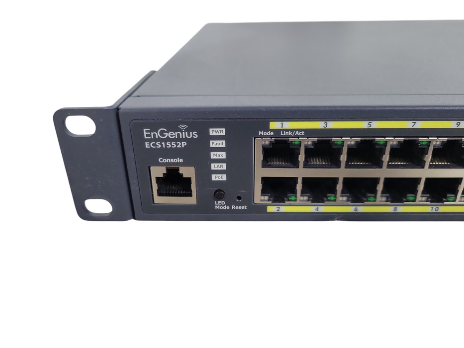 EnGenius ECS1552P Cloud Managed 48 Port Switch Gigabit PoE+ with 4 SFP+ Por !