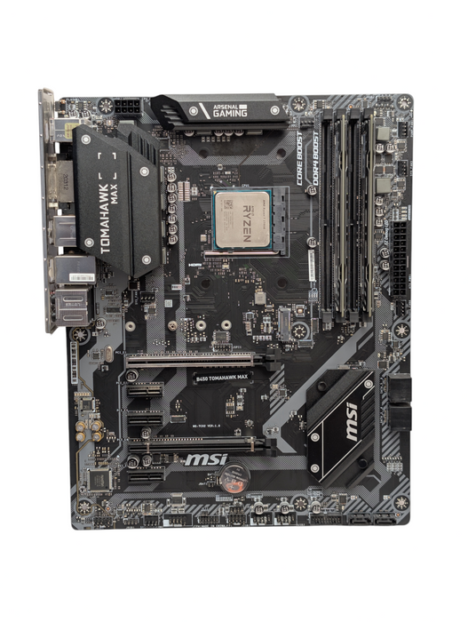 MSI B450 Tomahawk max AMD AM4 Ryzen 7 2700X 16GB RAM Combo  -